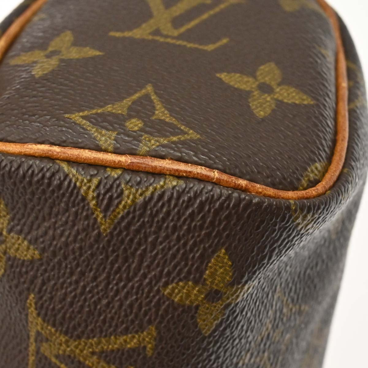 Louis Vuitton Speedy Mini Hl Handbag Monogram Canvas Brown Canvas Handbag (Pre-Owned)