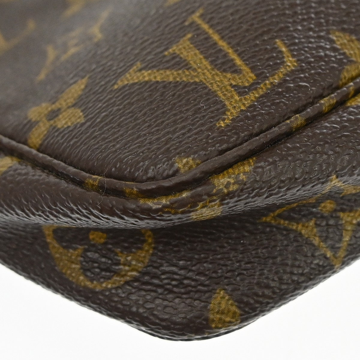 Louis Vuitton Pochette Accessoires Nm Monogram Canvas Brown Canvas Clutche & Pouche Bag (Pre-Owned)
