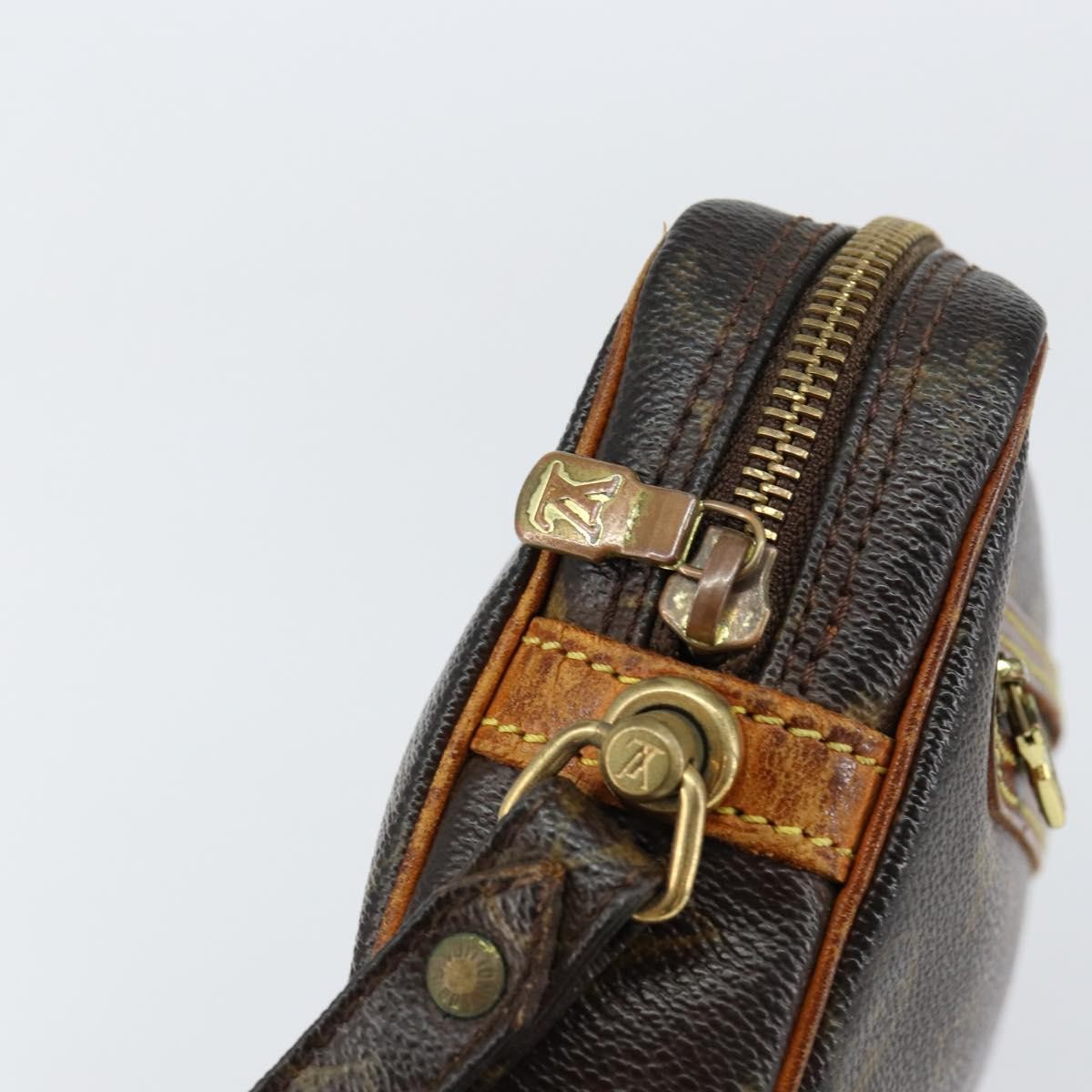 Louis Vuitton Marly Dragonne Clutch Monogram Canvas Brown Canvas Clutche & Pouche Bag (Pre-Owned)