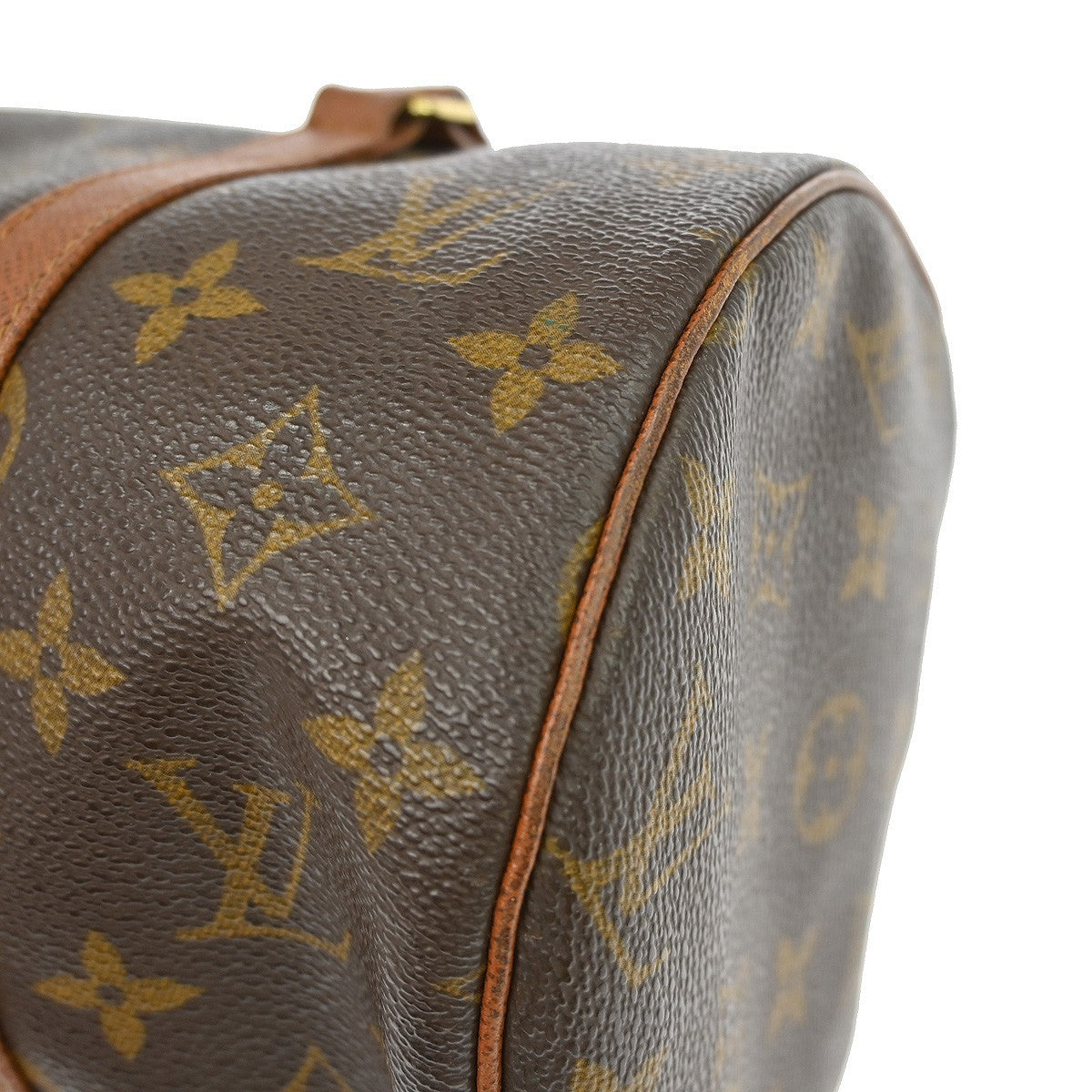 Louis Vuitton Papillon Handbag Monogram Canvas Brown Canvas Handbag (Pre-Owned)