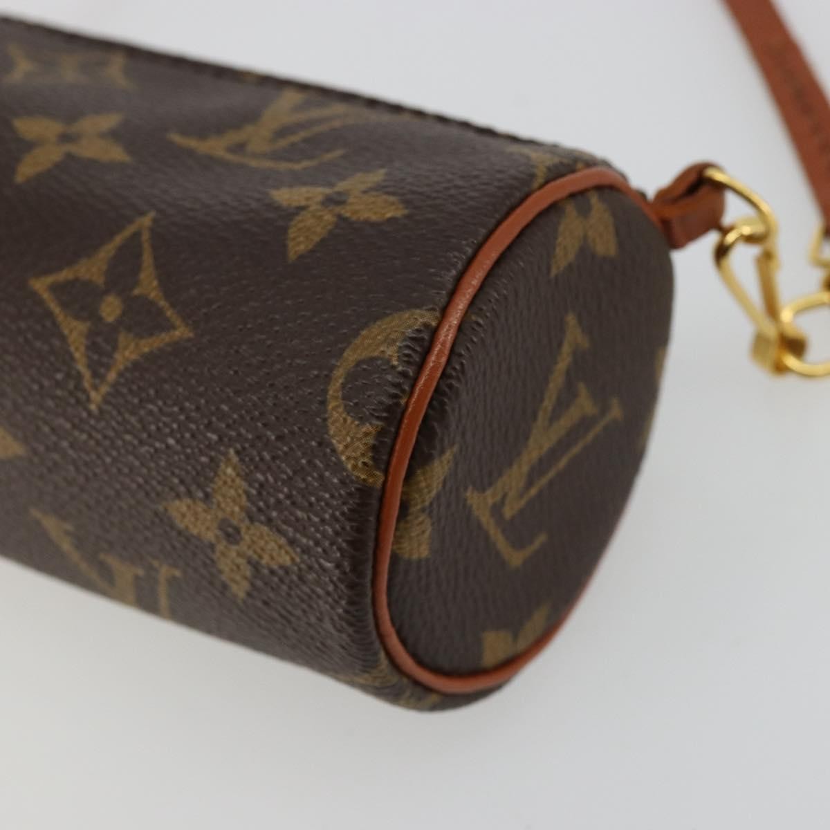 Louis Vuitton Papillon Pochette Monogram Canvas Brown Canvas Clutche & Pouche Bag (Pre-Owned)