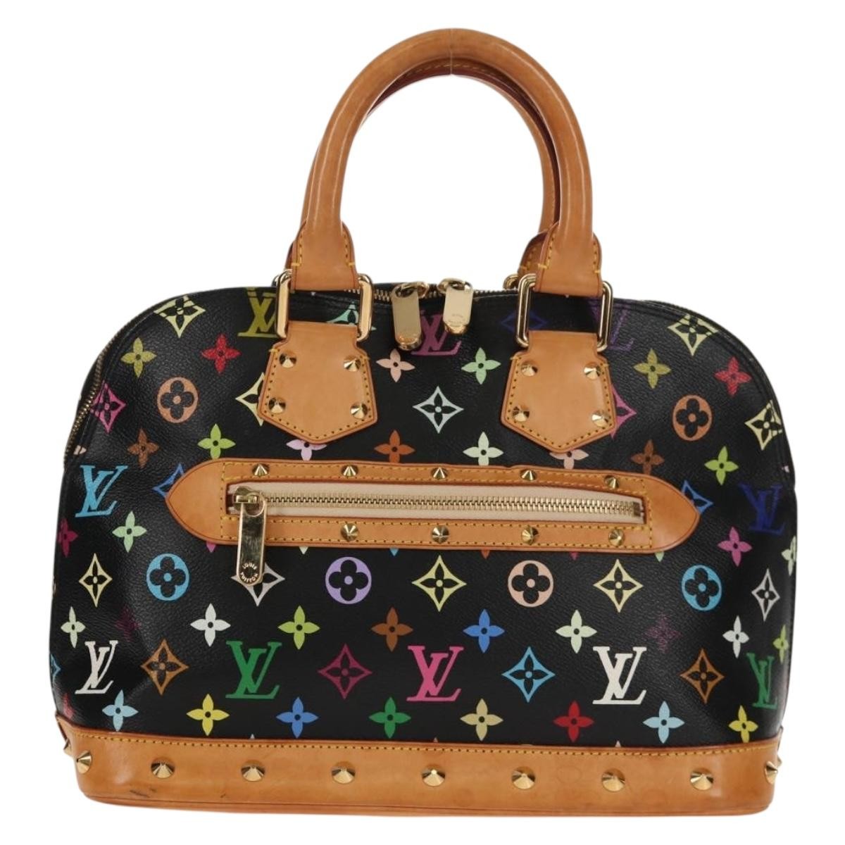 Louis Vuitton Alma Handbag Monogram Multicolor Multicolour Canvas Handbag (Pre-Owned)