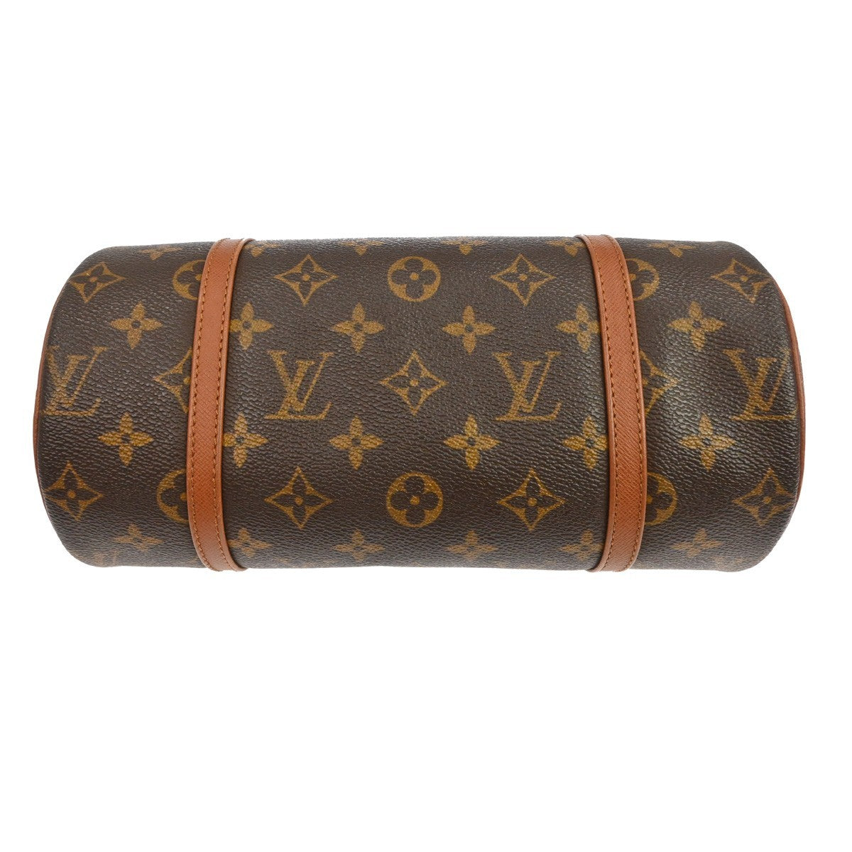 Louis Vuitton Papillon Handbag Monogram Canvas Brown Canvas Handbag (Pre-Owned)