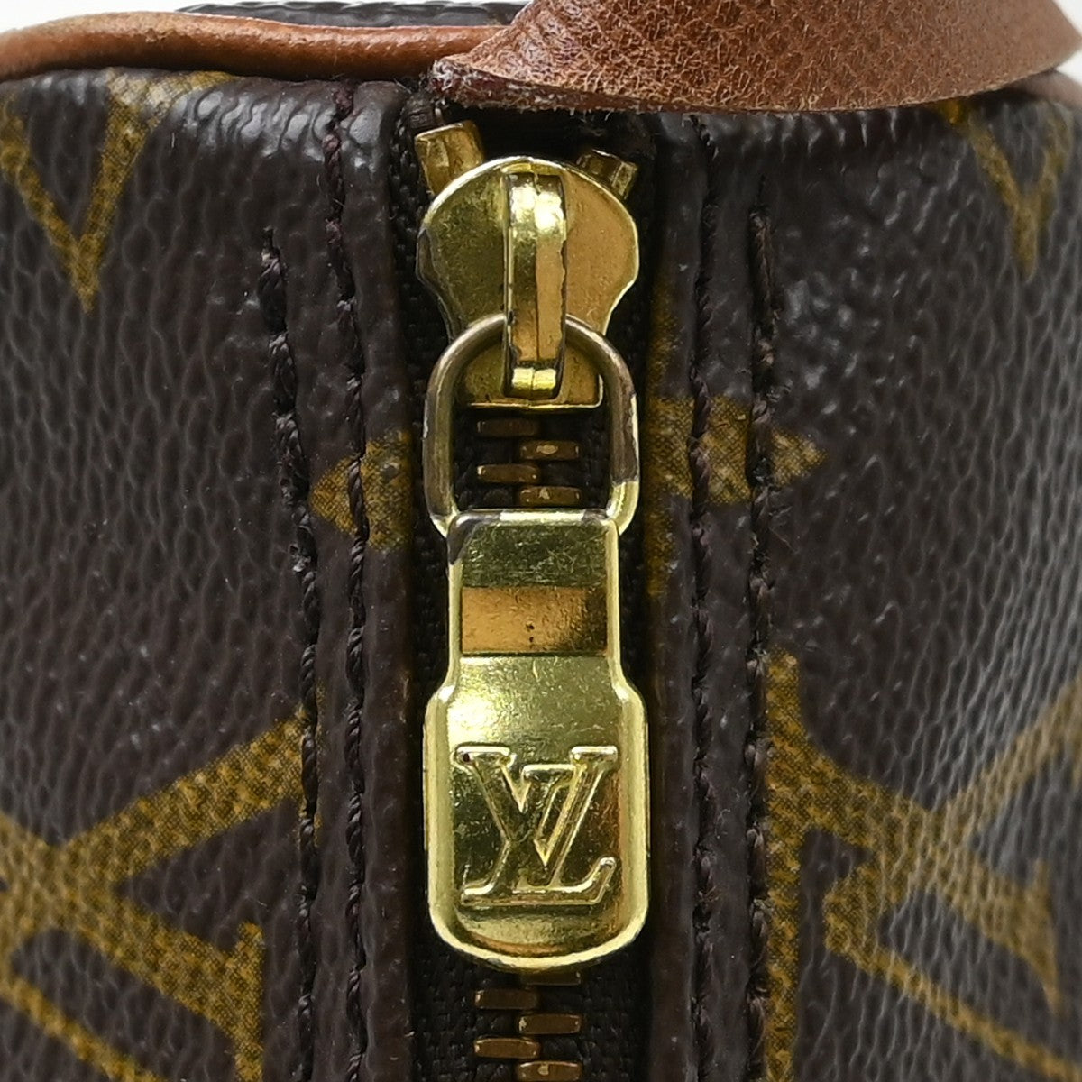 Louis Vuitton Papillon Pochette Monogram Canvas Brown Canvas Clutche & Pouche Bag (Pre-Owned)