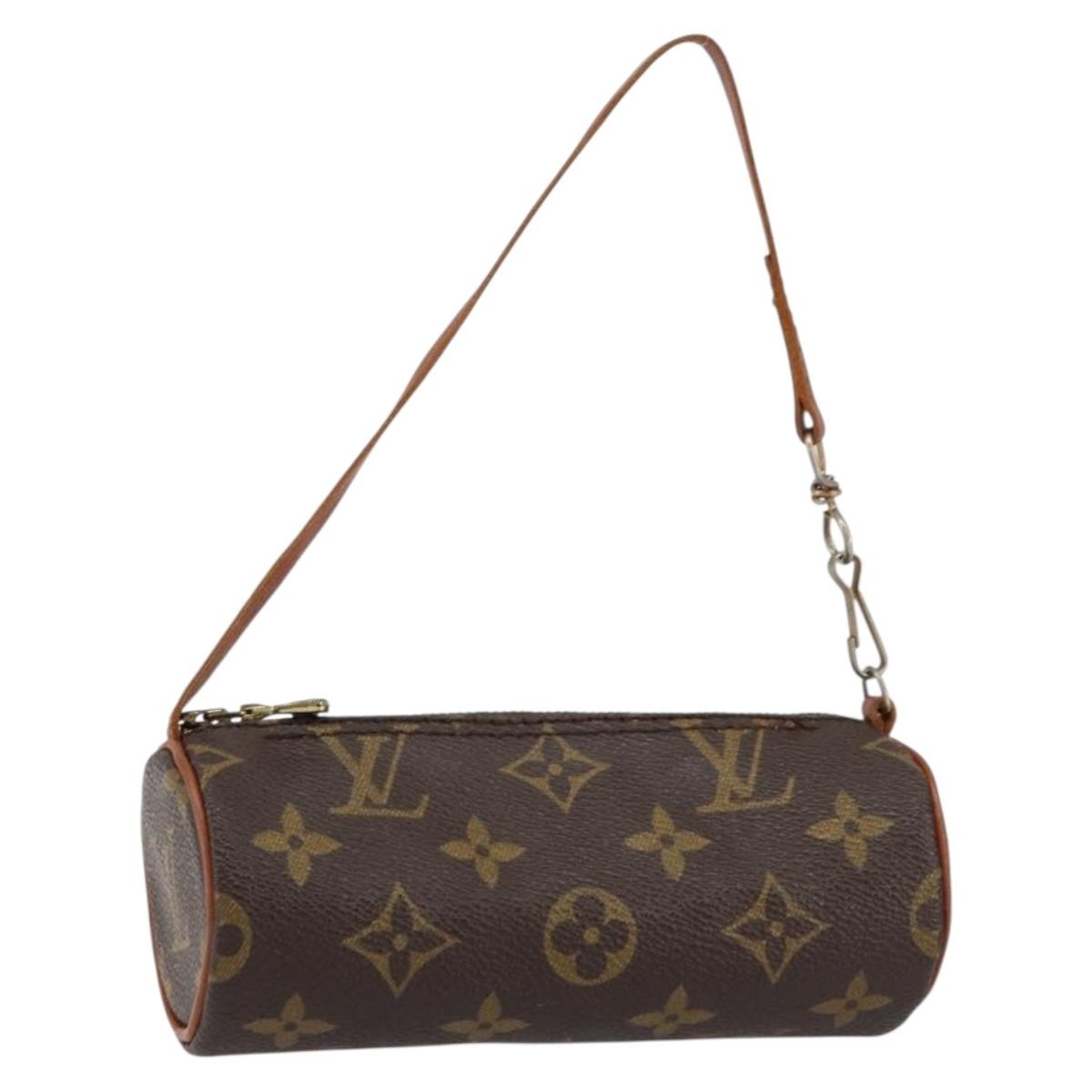 Louis Vuitton Papillon Pochette Monogram Canvas Brown Canvas Clutche & Pouche Bag (Pre-Owned)