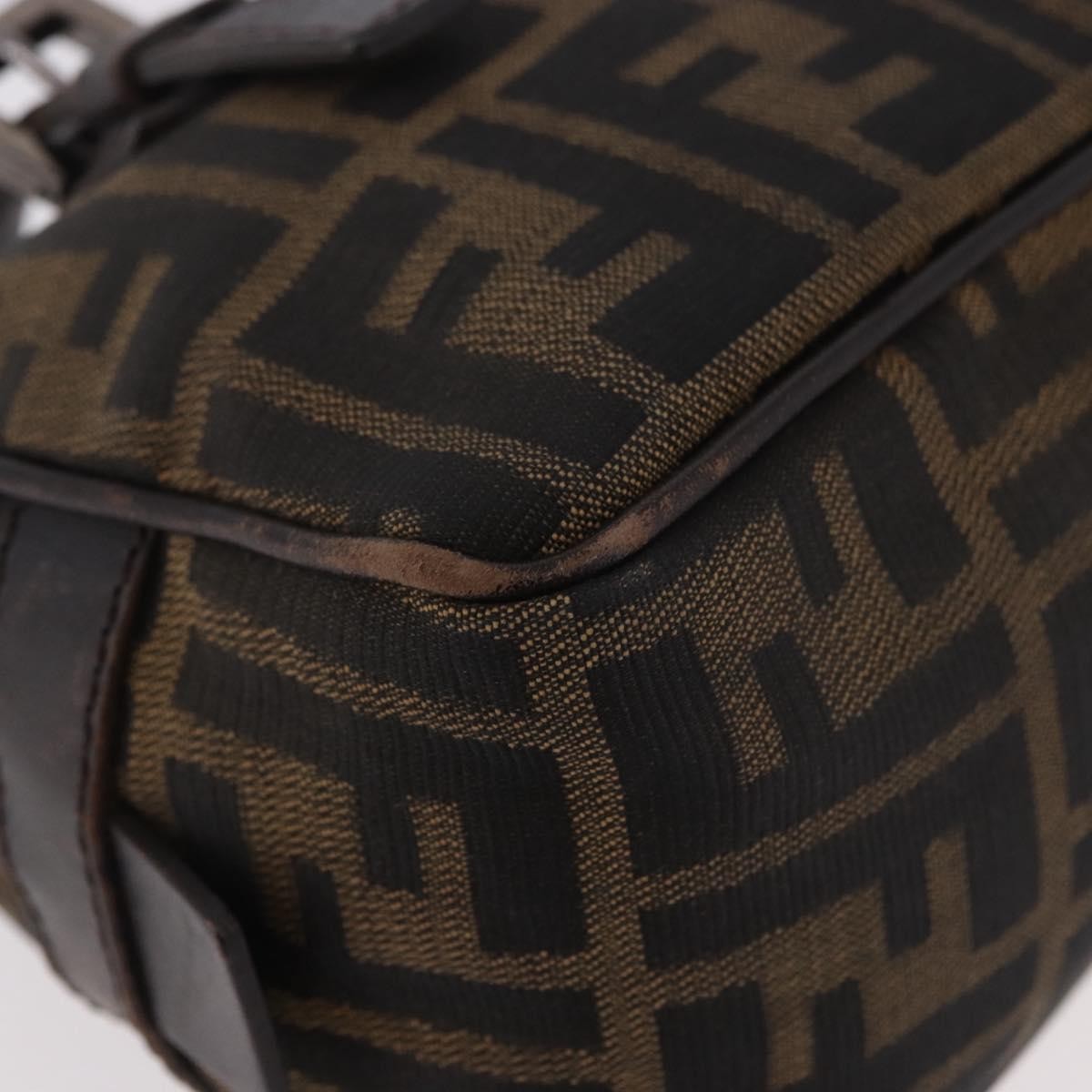 Fendi Zucca Tote Bag Ff Motif Multicolour Canvas Shoulder Bag Bag (Pre-Owned)