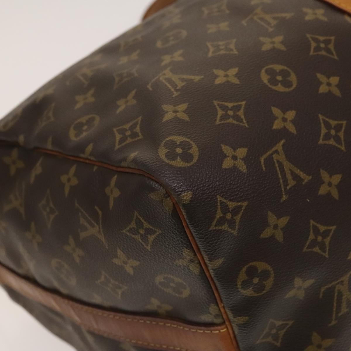 Louis Vuitton Keepall Bandouliere Bag Monogram Canvas Brown Canvas Travel Bag Bag (Pre-Owned)