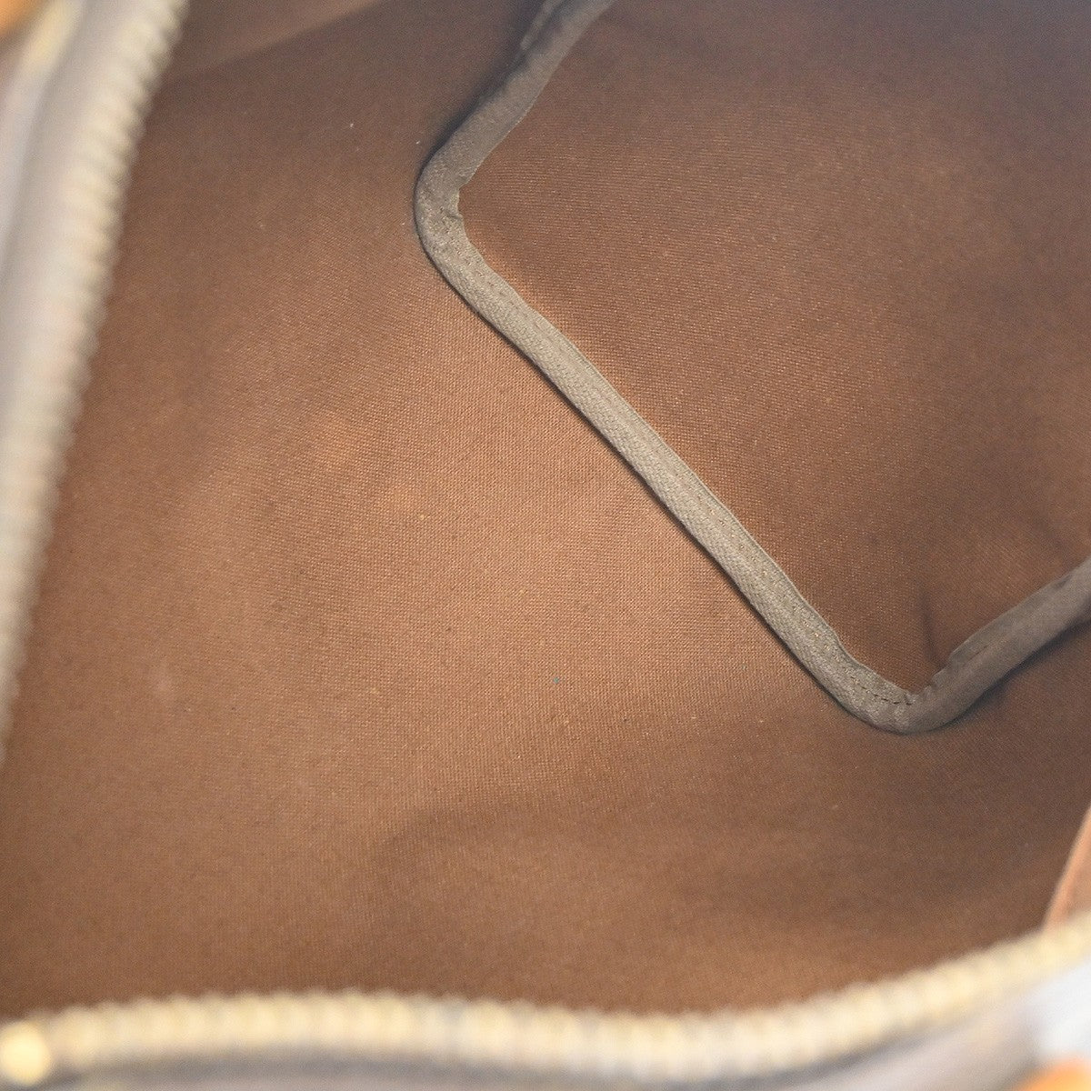 Louis Vuitton Speedy Handbag Monogram Canvas Brown Canvas Handbag (Pre-Owned)