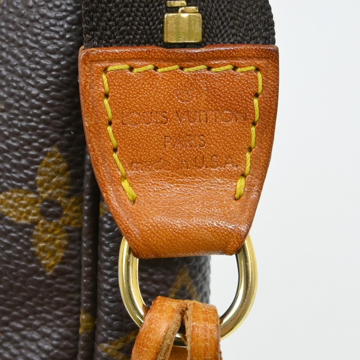 Louis Vuitton Pochette Accessoires Nm Monogram Canvas Brown Canvas Clutche & Pouche Bag (Pre-Owned)