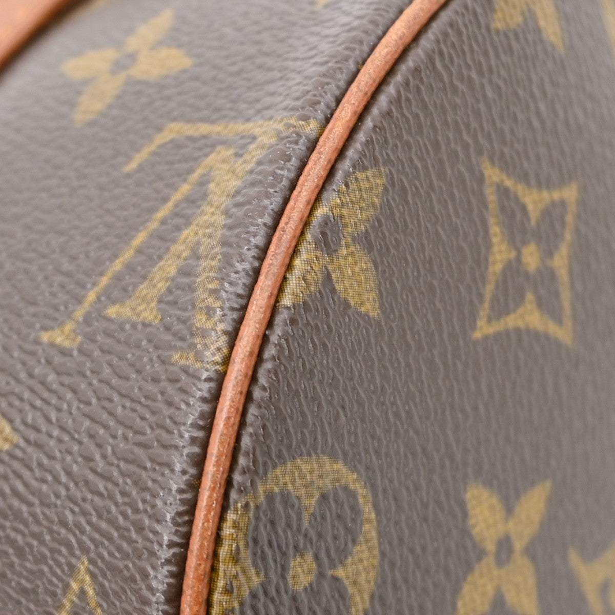 Louis Vuitton Papillon Handbag Monogram Canvas Brown Canvas Handbag (Pre-Owned)