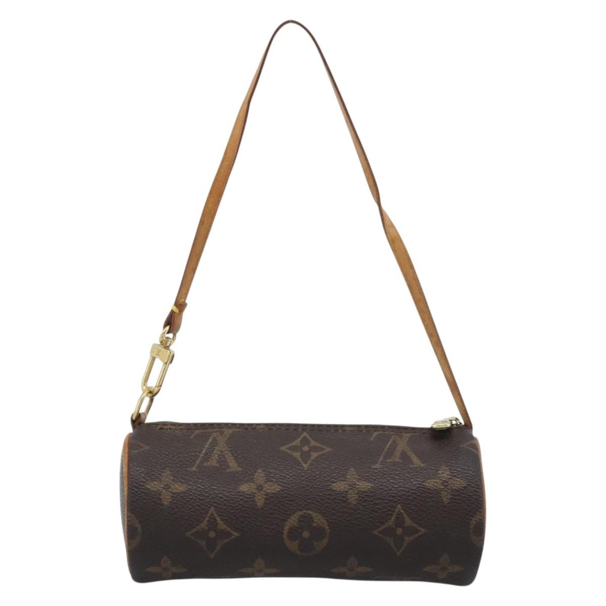 Louis Vuitton Papillon Pochette Monogram Canvas Brown Canvas Clutche & Pouche Bag (Pre-Owned)