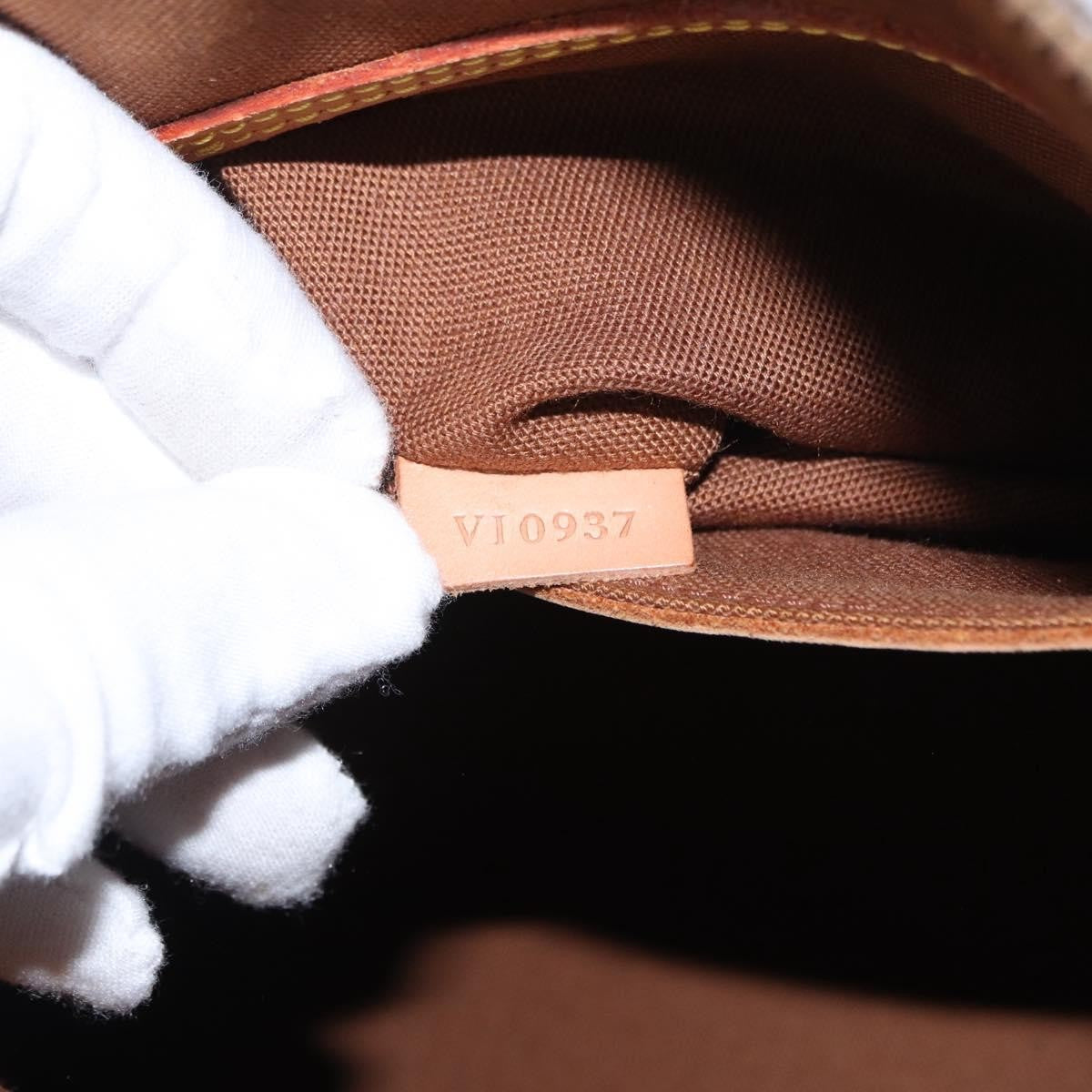 Louis Vuitton Alma Handbag Monogram Canvas Brown Canvas Handbag (Pre-Owned)