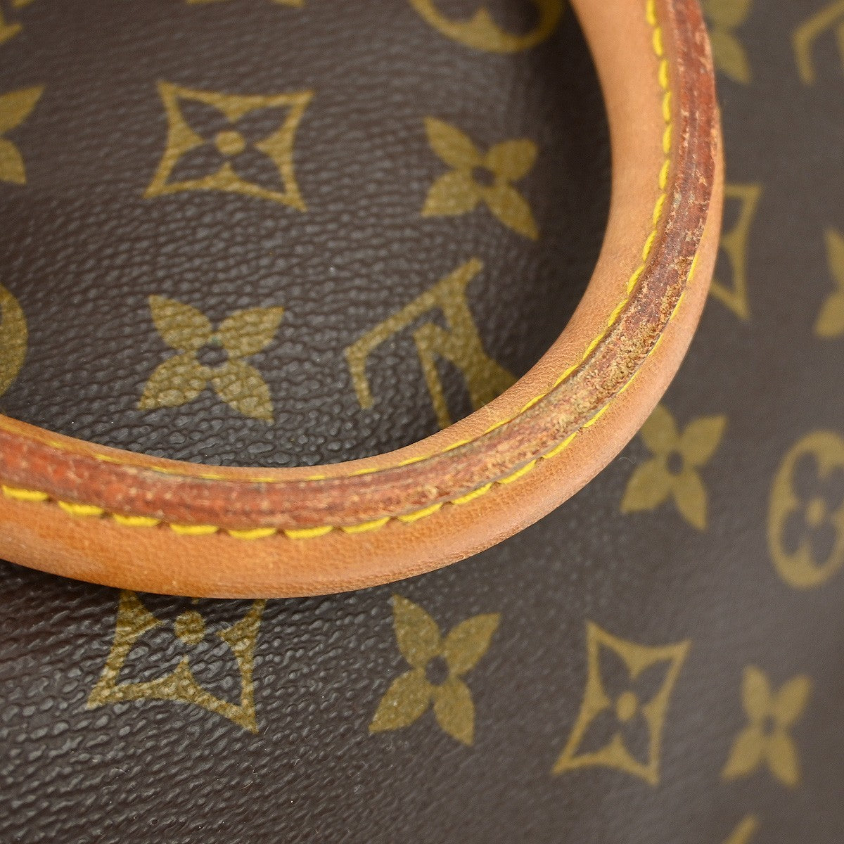 Louis Vuitton Speedy Handbag Monogram Canvas Brown Canvas Handbag (Pre-Owned)