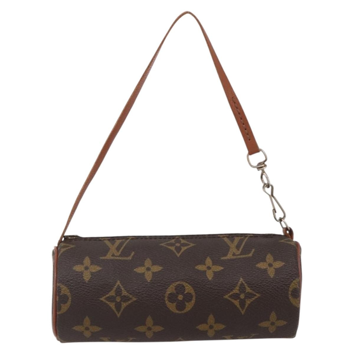 Louis Vuitton Papillon Pochette Monogram Canvas Brown Canvas Clutche & Pouche Bag (Pre-Owned)