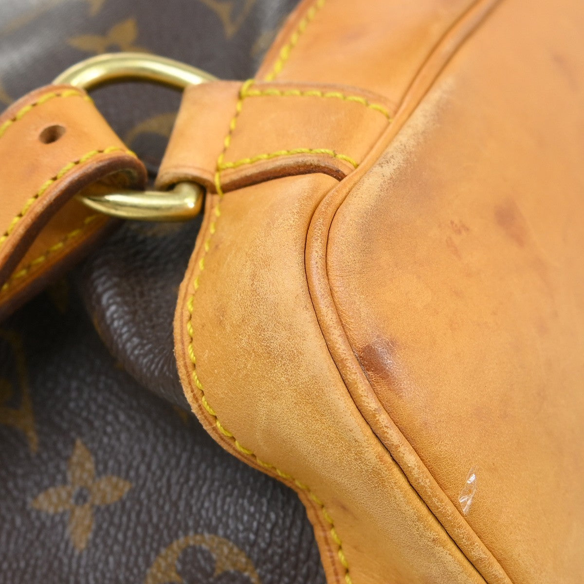 Louis Vuitton Vintage Montsouris Backpack Monogram Canvas Brown Canvas Backpack Bag (Pre-Owned)