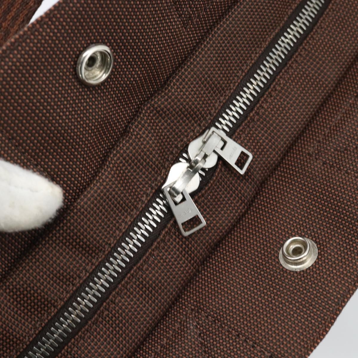 Hermes Fourre-Tout Herline Fourre-Tout Herline Brown Canvas Tote Bag Bag (Pre-Owned)