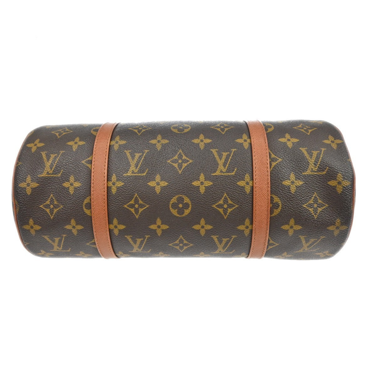 Louis Vuitton Papillon Handbag Monogram Canvas Brown Canvas Handbag (Pre-Owned)
