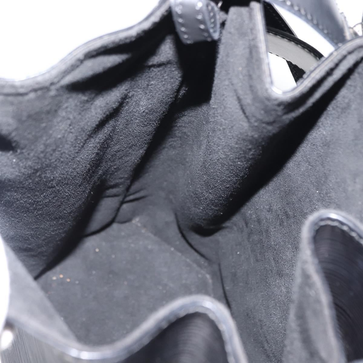 Louis Vuitton Vintage Sac D'epaule Handbag Epi Leather Black Leather Bag (Pre-Owned)