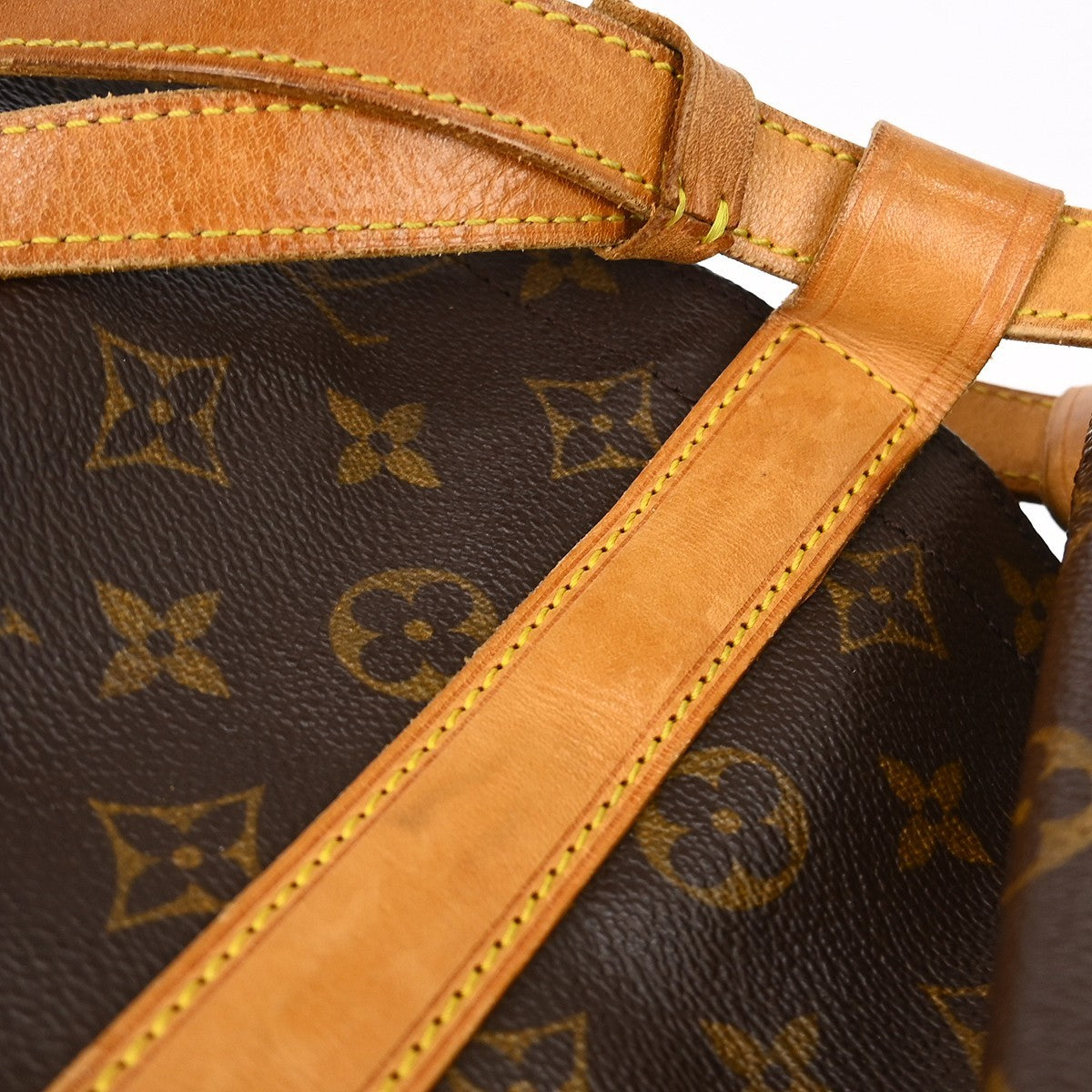 Louis Vuitton Randonnee Backpack Monogram Canvas Brown Canvas Backpack Bag (Pre-Owned)