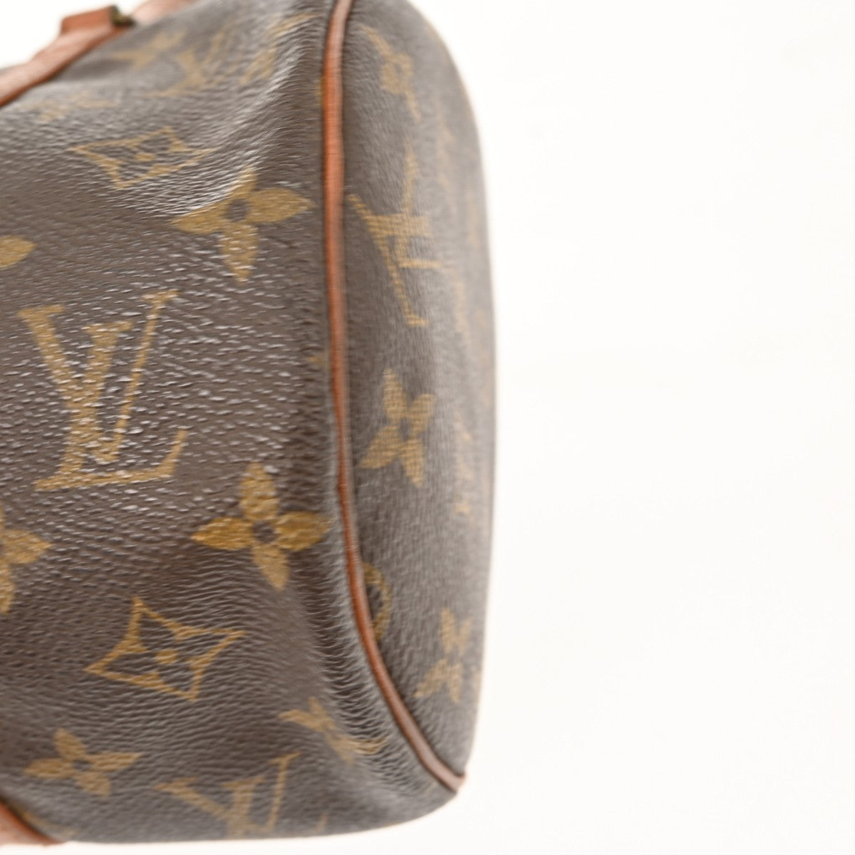 Louis Vuitton Papillon Handbag Monogram Canvas Brown Canvas Handbag (Pre-Owned)