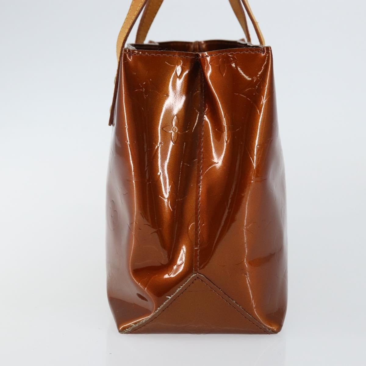 Louis Vuitton Reade Handbag Monogram Vernis Brown Patent_Leather Handbag (Pre-Owned)