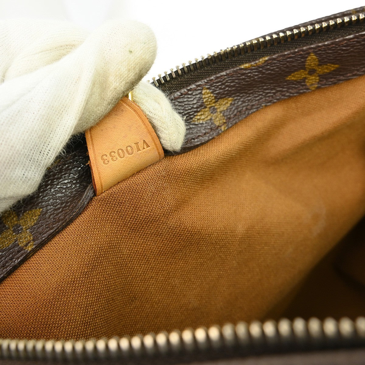 Louis Vuitton Cabas Piano Monogram Canvas Brown Canvas Tote Bag Bag (Pre-Owned)