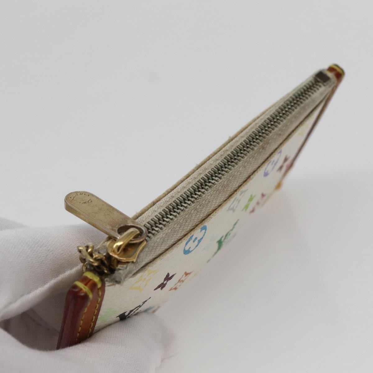 Louis Vuitton Pochette Clés Monogram Canvas Multicolour Canvas Wallets Accessory (Pre-Owned)