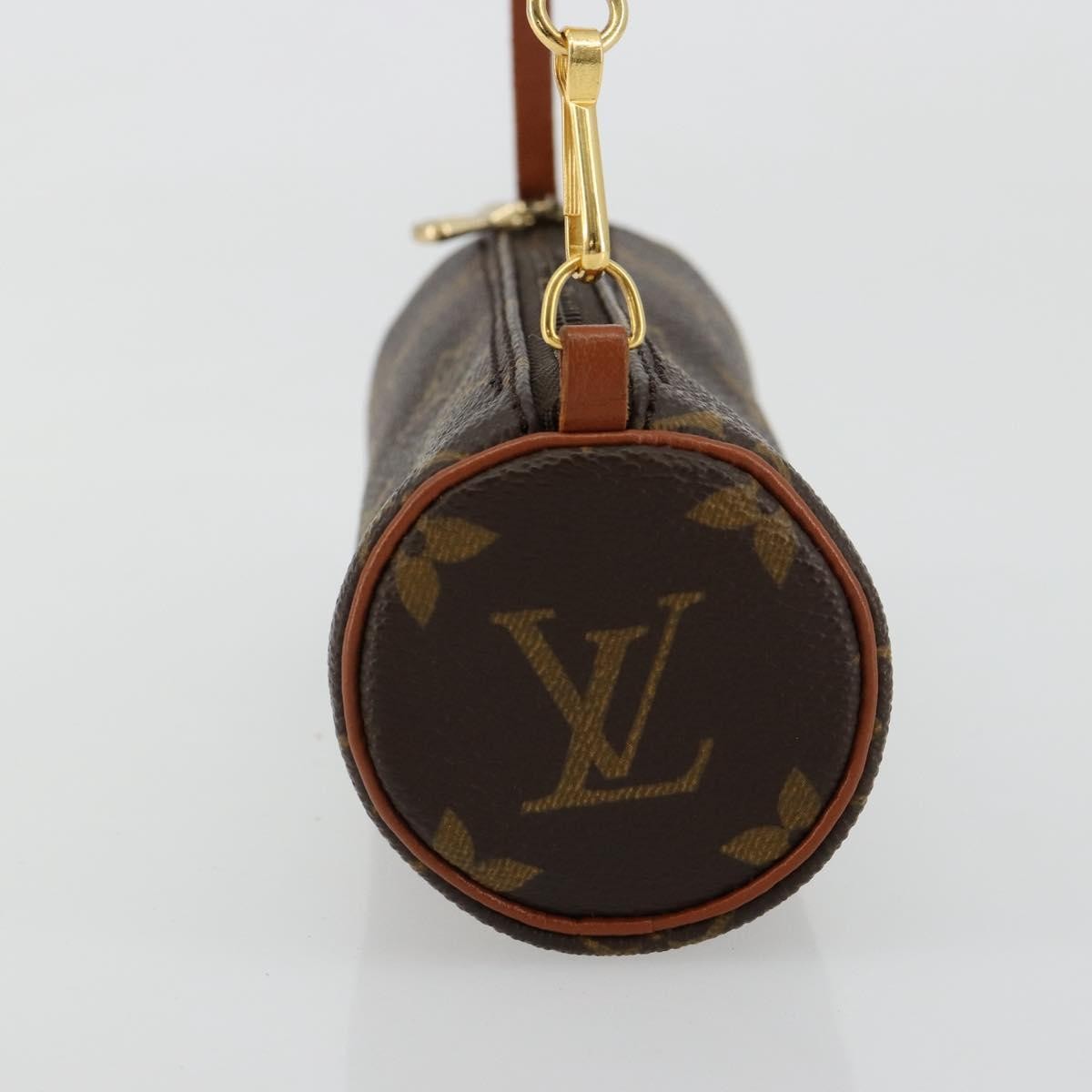 Louis Vuitton Papillon Pochette Monogram Canvas Brown Canvas Clutche & Pouche Bag (Pre-Owned)