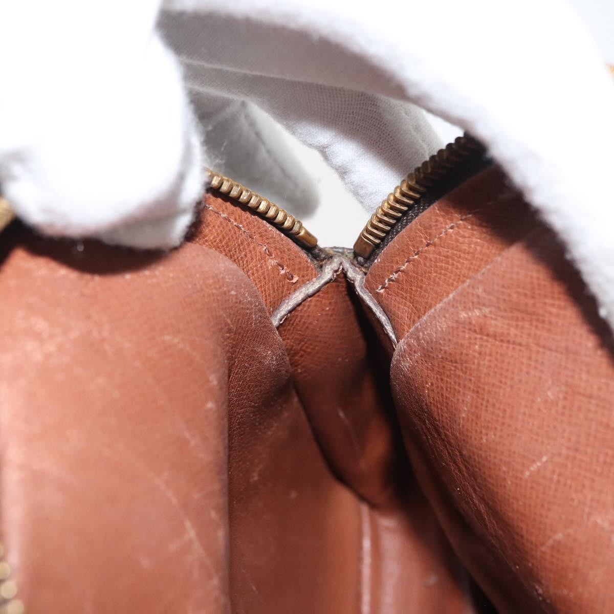 Louis Vuitton Amazone Bag Monogram Canvas Brown Canvas Shoulder Bag Bag (Pre-Owned)