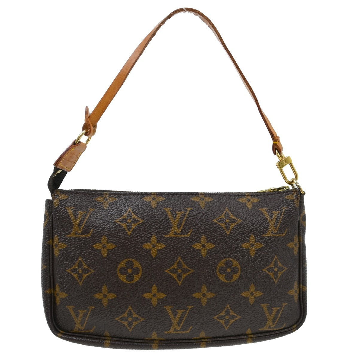 Louis Vuitton Pochette Accessoires Nm Monogram Canvas Brown Canvas Clutche & Pouche Bag (Pre-Owned)