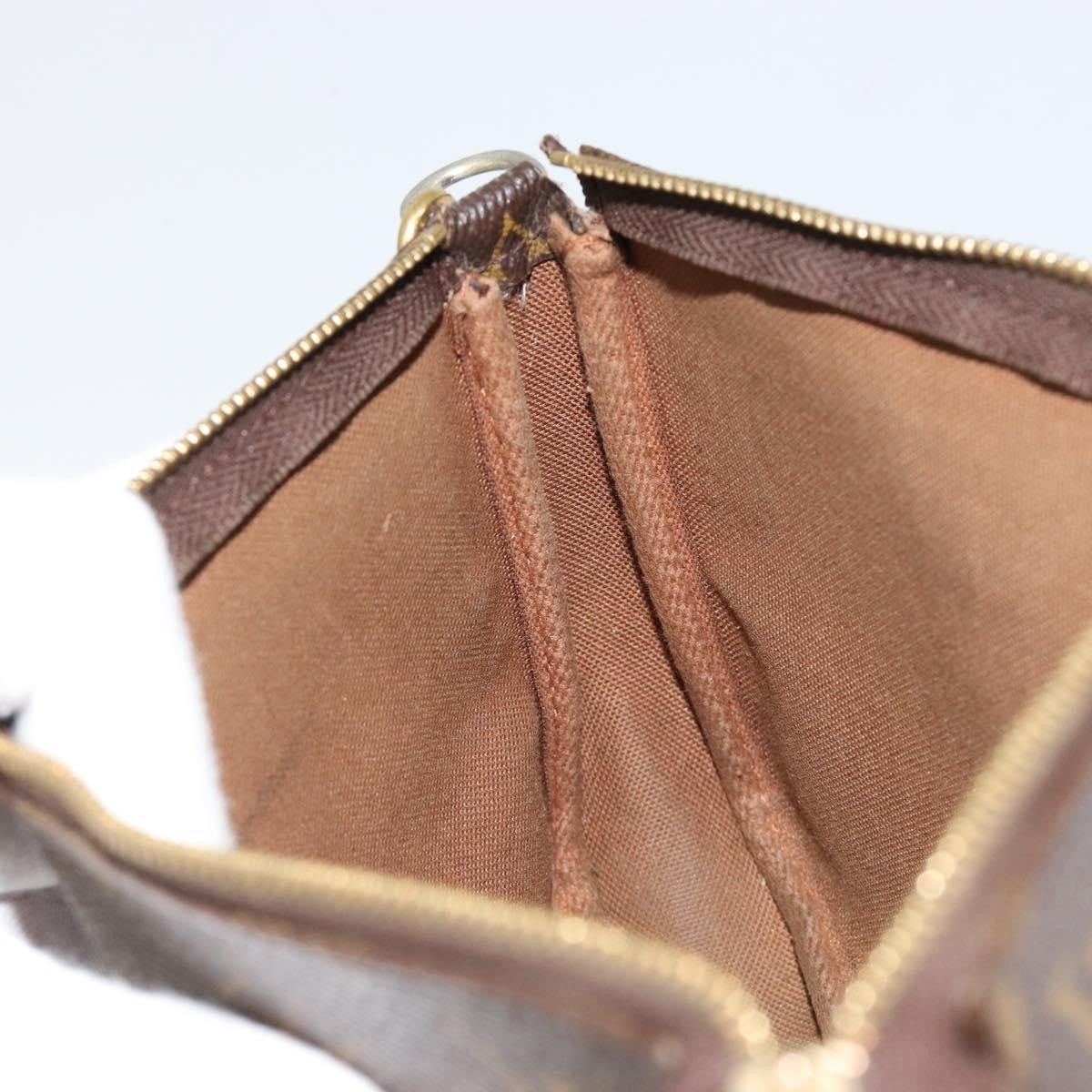 Louis Vuitton Pochette Accessoires Nm Monogram Canvas Brown Canvas Clutche & Pouche Bag (Pre-Owned)