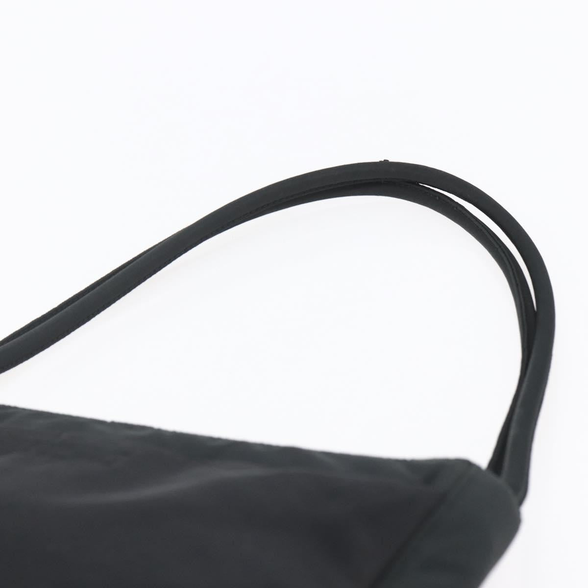 Prada Vintage Shoulder Bag Tessuto Black Nylon Shoulder Bag Bag (Pre-Owned)