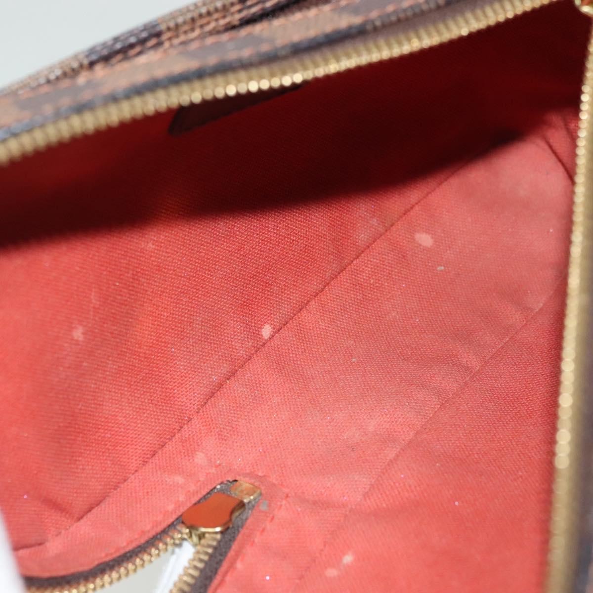Louis Vuitton Geronimos Waist Bag Damier Brown Canvas Clutche & Pouche Bag (Pre-Owned)