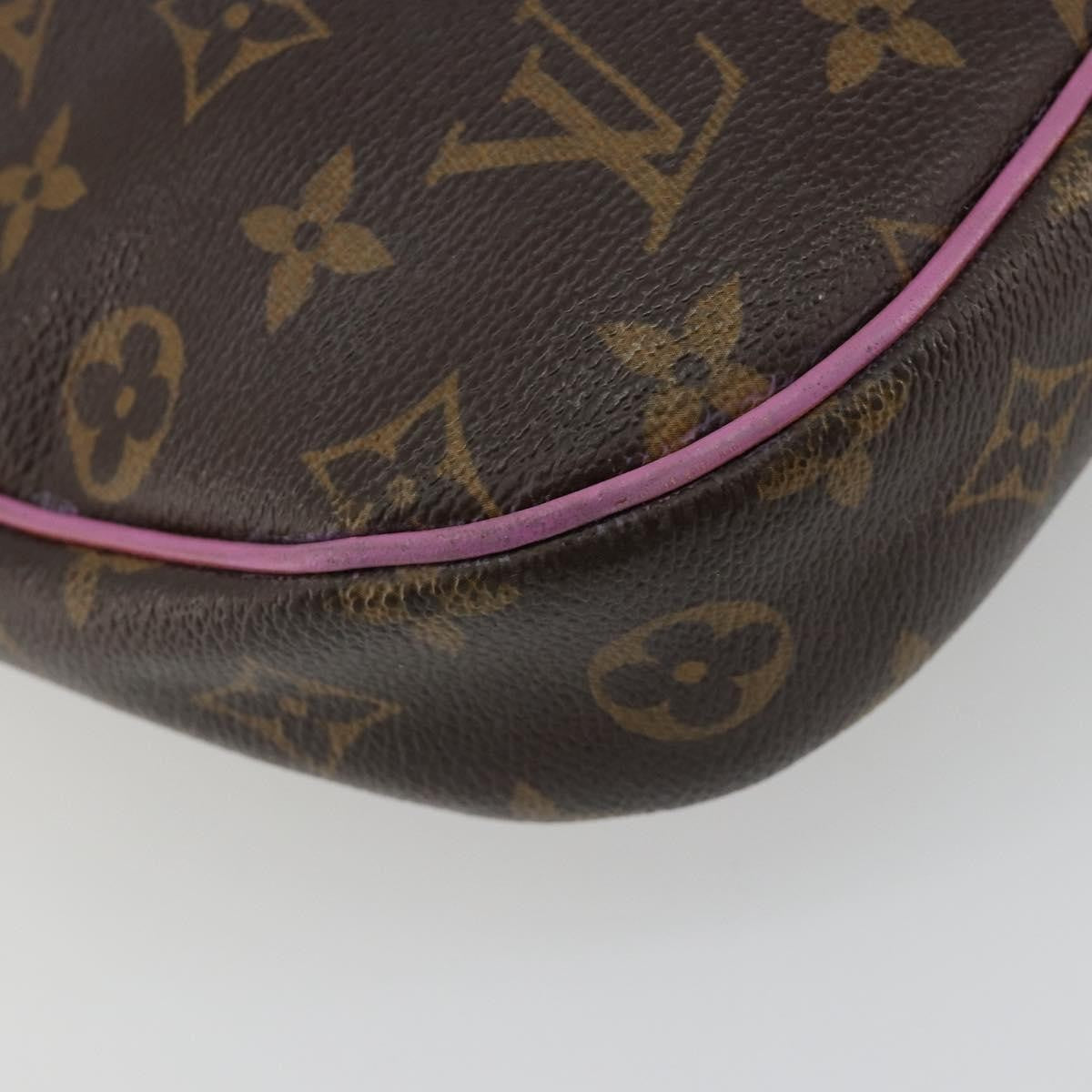 Louis Vuitton Odeon Handbag Monogram Canvas Brown Canvas Shoulder Bag Bag (Pre-Owned)