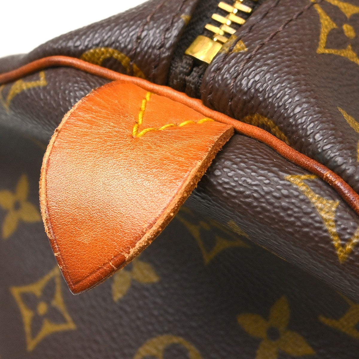 Louis Vuitton Keepall Bag Monogram Canvas Brown Canvas Travel Bag Bag (Pre-Owned)