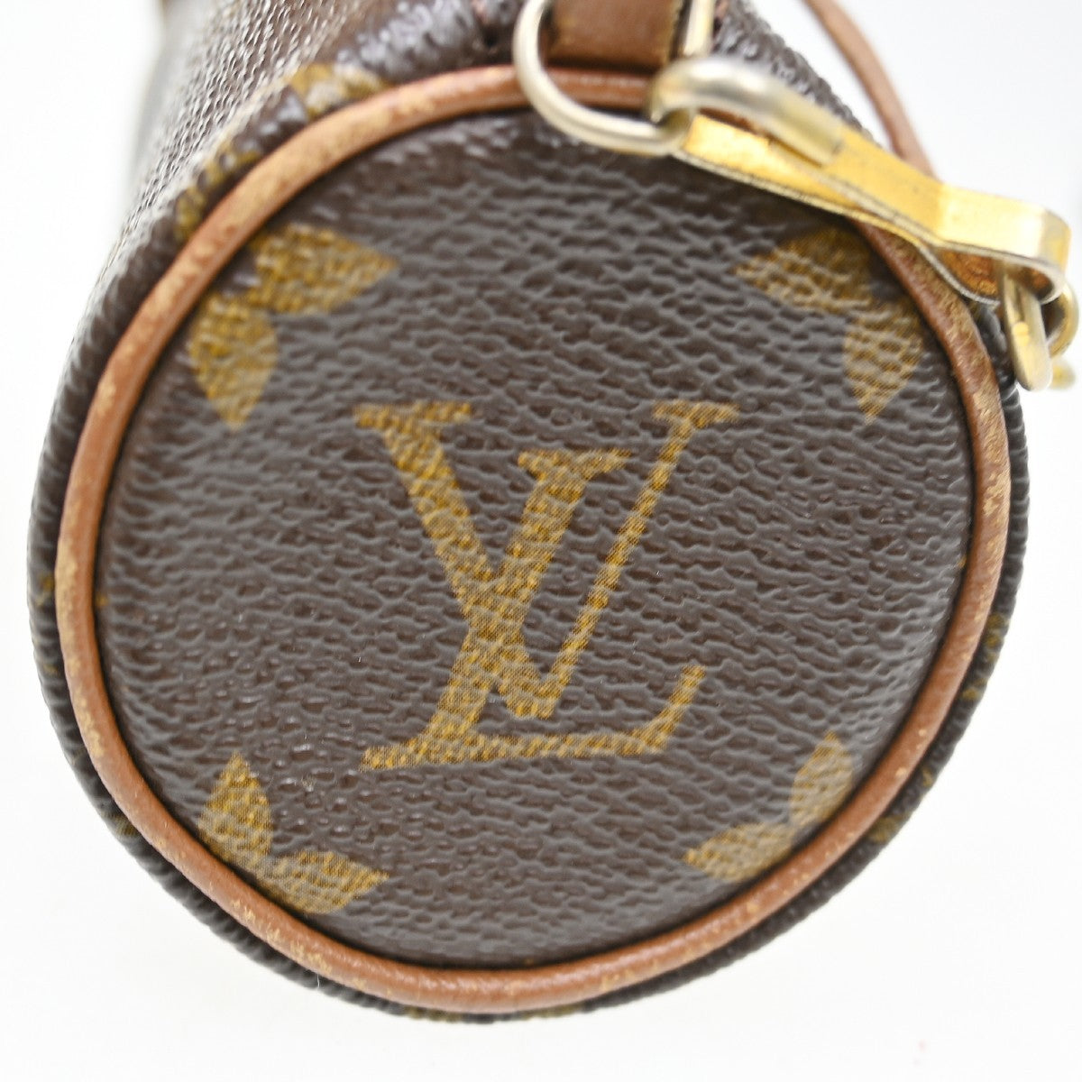 Louis Vuitton Papillon Pochette Monogram Canvas Brown Canvas Handbag (Pre-Owned)