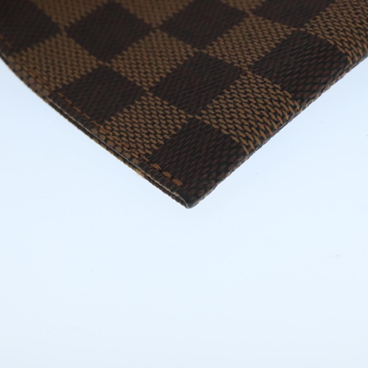 Louis Vuitton Clifton Pouch Damier Brown Canvas Clutche & Pouche Bag (Pre-Owned)