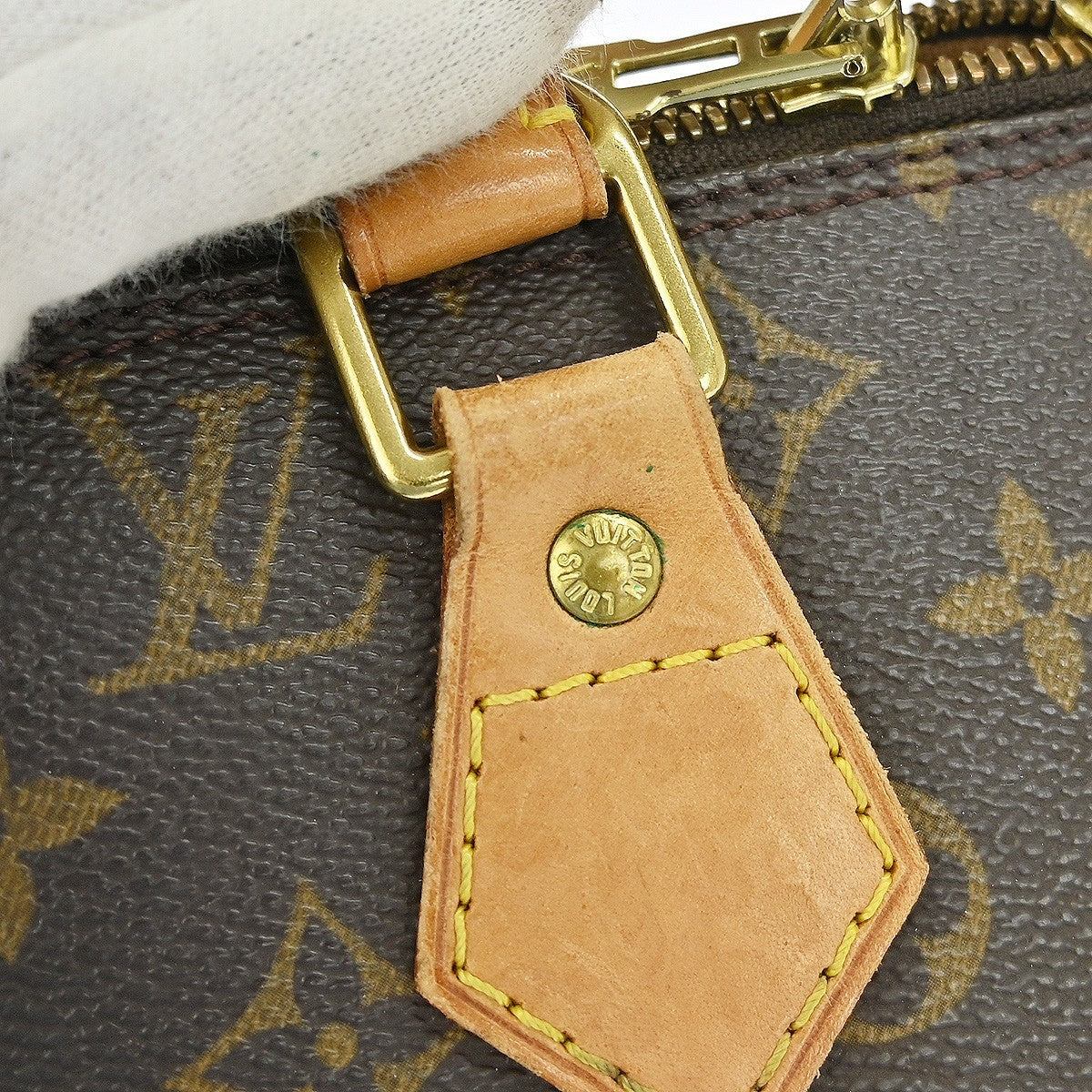 Louis Vuitton Alma Handbag Monogram Canvas Brown Canvas Handbag (Pre-Owned)