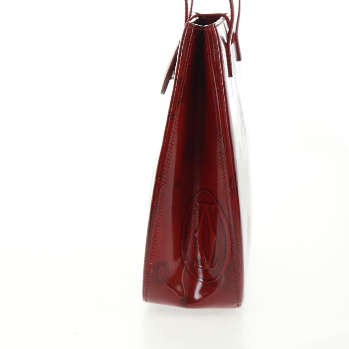 Cartier Happy Birthday Handbag Patent Leather Red Patent_Leather Handbag (Pre-Owned)