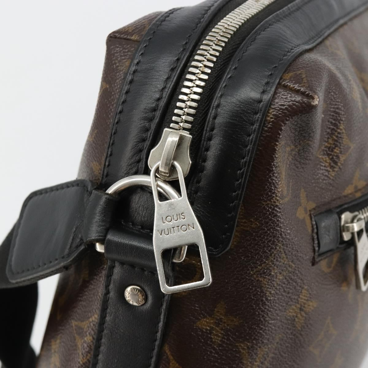 Louis Vuitton Torres Handbag Macassar Monogram Canvas Brown Canvas Shoulder Bag Bag (Pre-Owned)