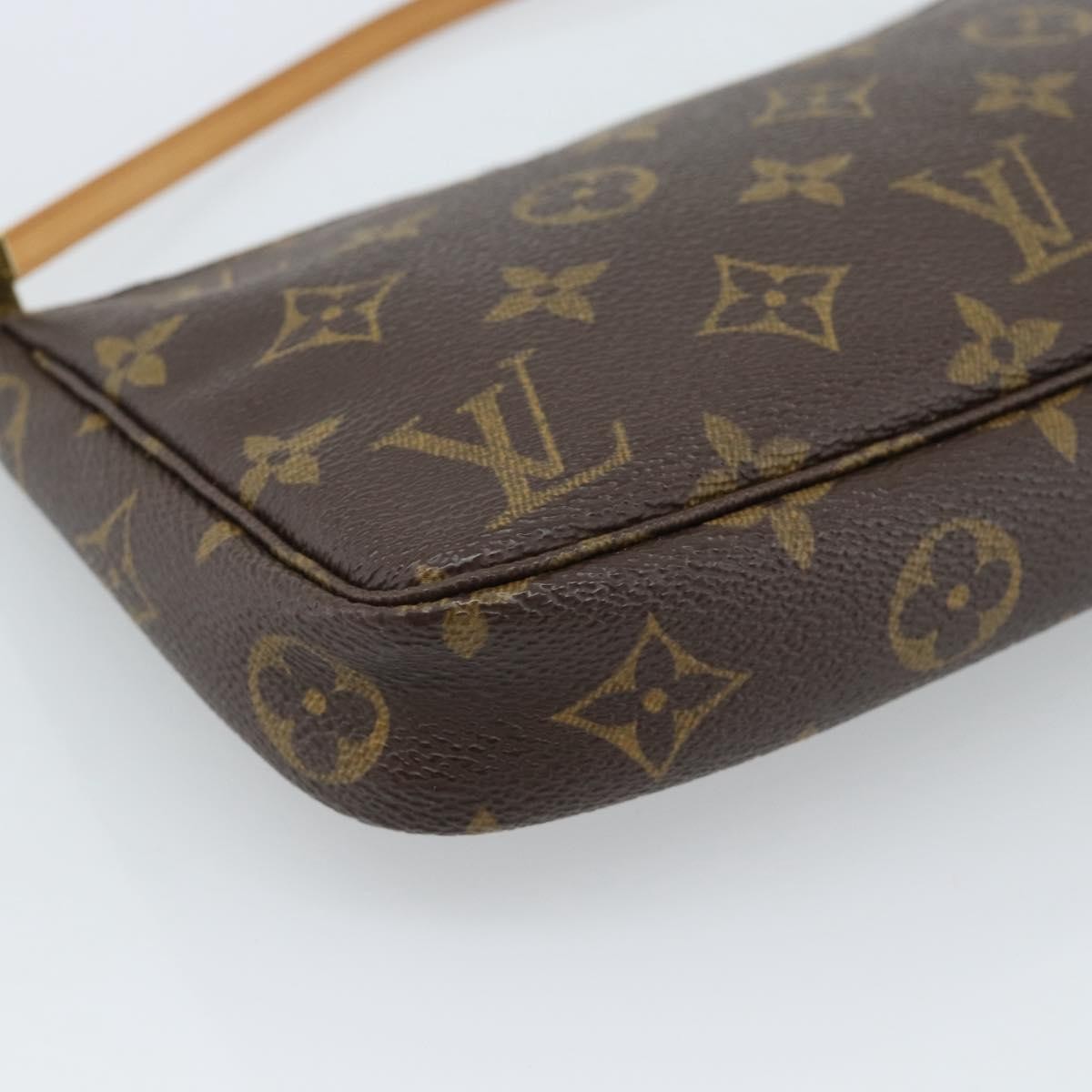 Louis Vuitton Pochette Accessoires Nm Monogram Canvas Brown Canvas Clutche & Pouche Bag (Pre-Owned)