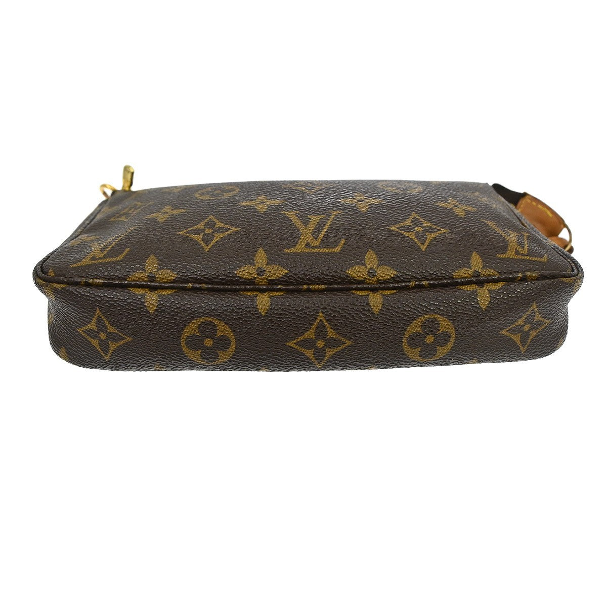 Louis Vuitton Pochette Accessoires Nm Monogram Canvas Brown Canvas Clutche & Pouche Bag (Pre-Owned)