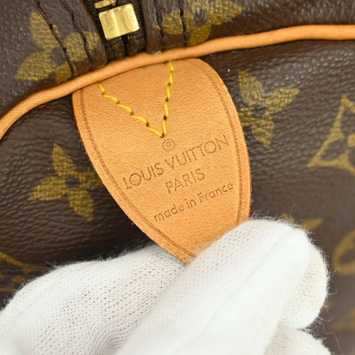 Louis Vuitton Keepall Bag Monogram Canvas Brown Canvas Travel Bag Bag (Pre-Owned)