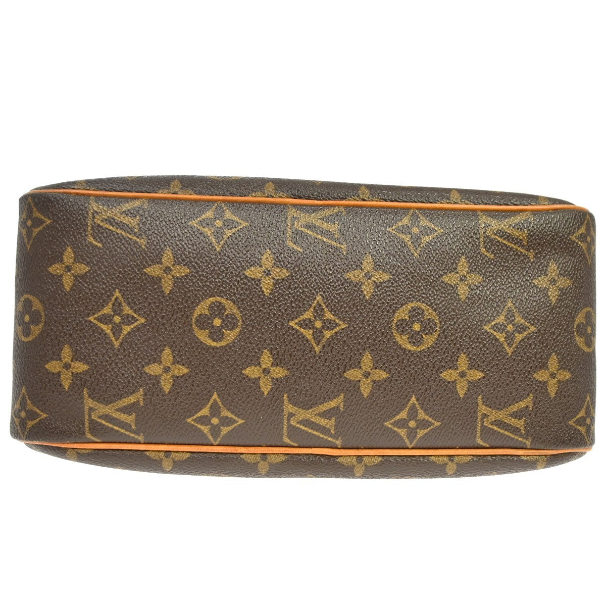 Louis Vuitton Cite Handbag Monogram Canvas Brown Canvas Shoulder Bag Bag (Pre-Owned)