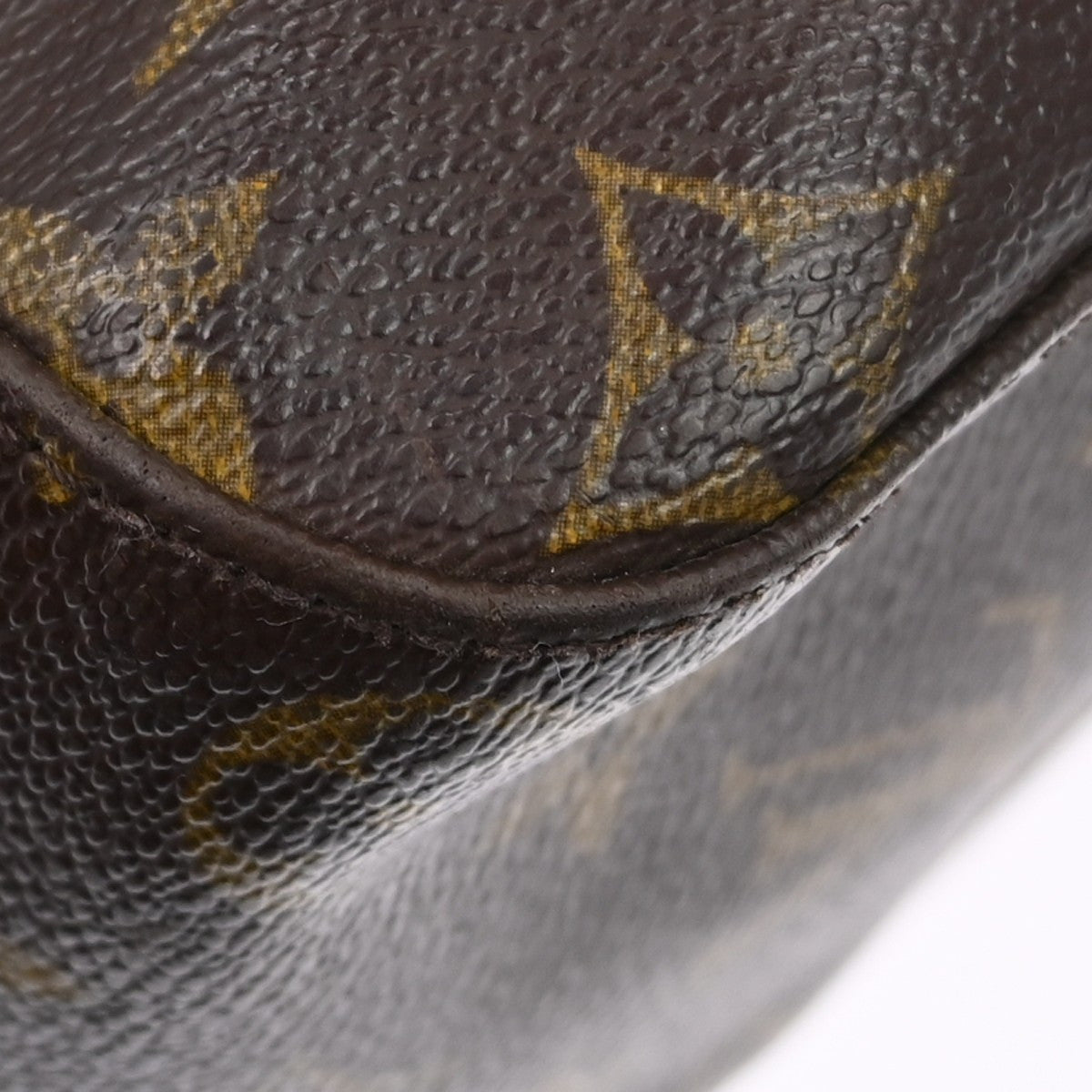 Louis Vuitton Monogram Looping Handbag Monogram Canvas Brown Canvas Shoulder Bag Bag (Pre-Owned)