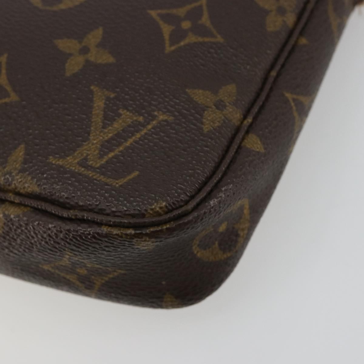 Louis Vuitton Pochette Accessoires Nm Monogram Canvas Brown Canvas Clutche & Pouche Bag (Pre-Owned)