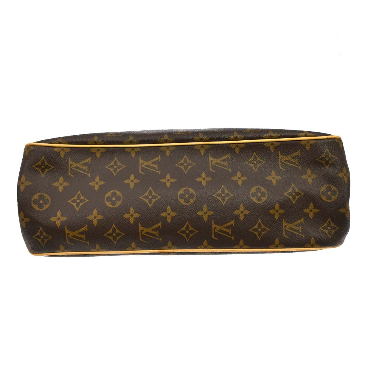Louis Vuitton Batignolles Handbag Monogram Canvas Brown Canvas Tote Bag Bag (Pre-Owned)