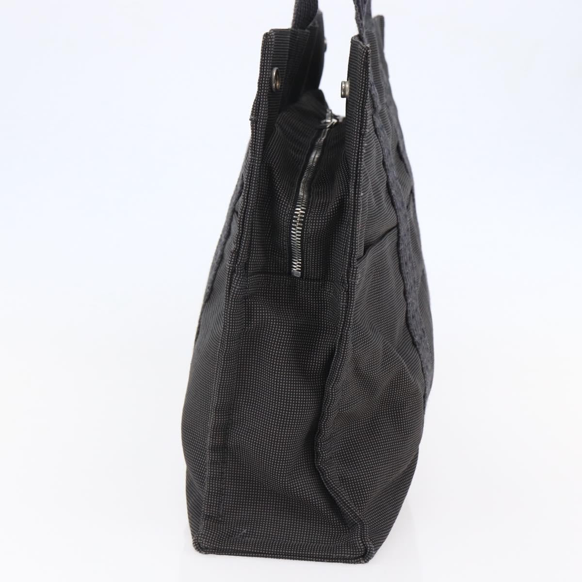 Hermes Fourre-Tout Herline Fourre-Tout Herline Gray Canvas Bag (Pre-Owned)