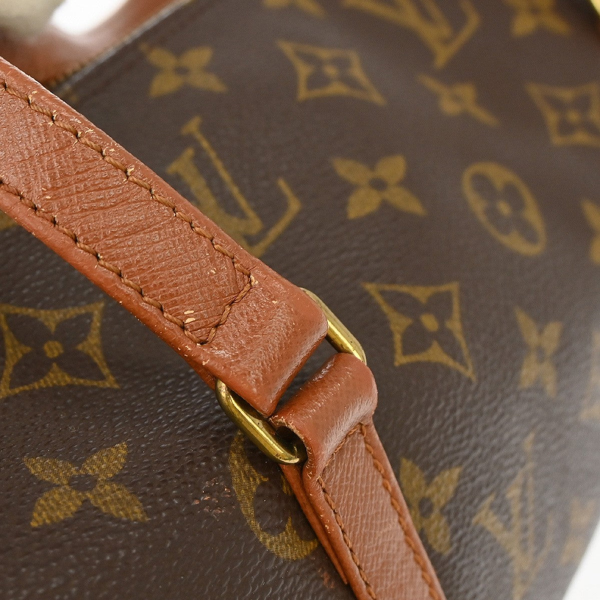 Louis Vuitton Papillon Handbag Monogram Canvas Brown Canvas Handbag (Pre-Owned)
