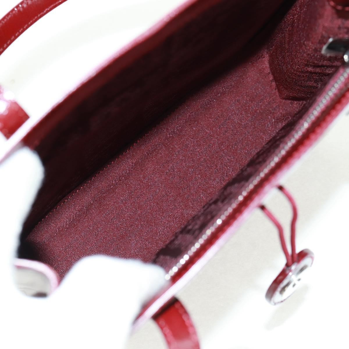 Cartier Happy Birthday Handbag Patent Leather Red Patent_Leather Handbag (Pre-Owned)